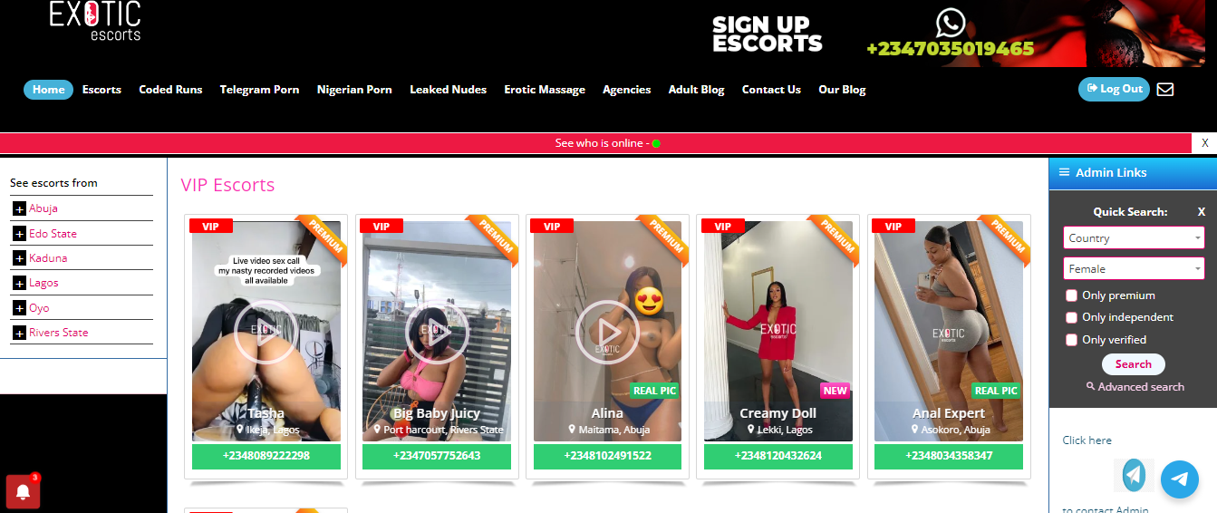 Nigeria escorts