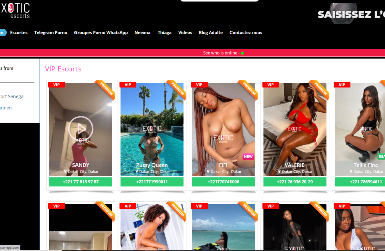Exotic Escort Senegal Directory